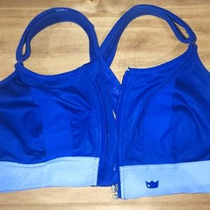SHEFIT Blue High Impact Padded Ultimate Sports Bra 2Luxe